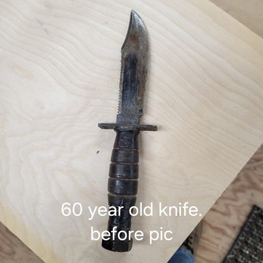 Paul's old knife